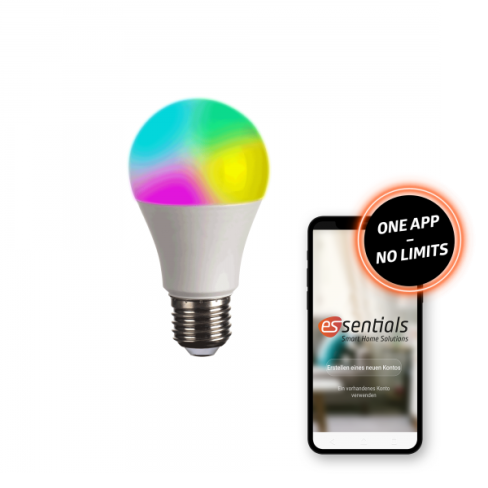 WLAN Glühbirne für Smart Home 10 W, Alexa kompatibel